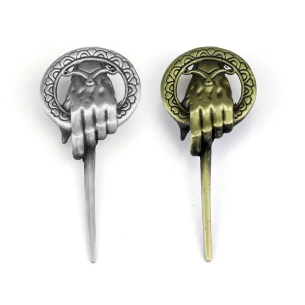 Hand of the King Lapel Pin Badge Movie Inspired Brooch Jewelry