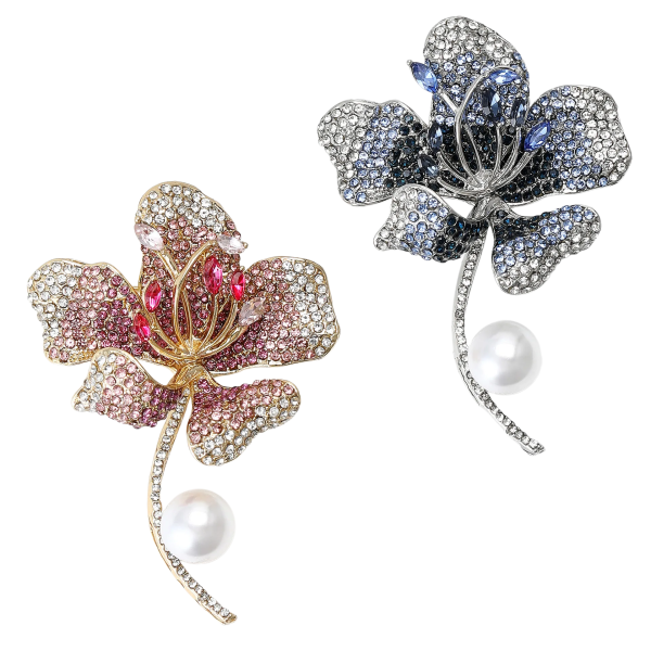 Flower Pearl Brooch Women Clothing Jewelry Accessory